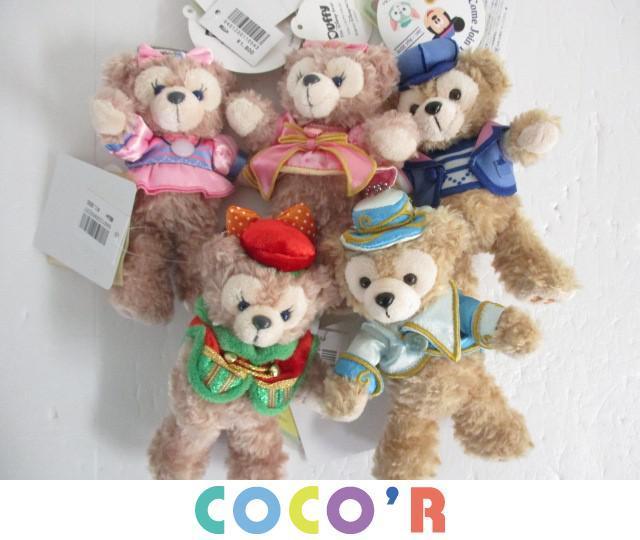 シェリーメイ ダッフィー ディズニー 良品 ぬいぐるみバッジ 同梱可良品 タグ付き ダッフィーシェリーメイ TDS HOT，安い ハロウィン ぬいぐるみバッジセット 15周年 ジェラトーニ かくれんぼ サニーファン