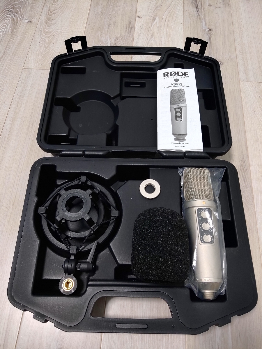 楽器、器材 RODE NT2000 コンデンサーマイク