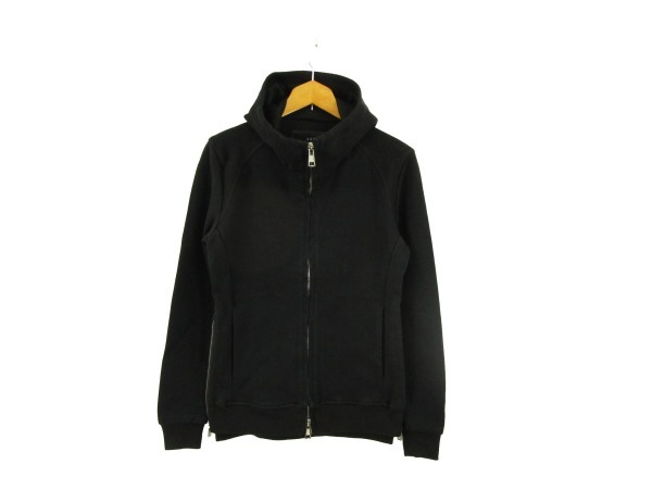 ★☆ 新品未使用 参考価格￥51，840- AKM サイドジップ パーカー ブラック M ☆★ 【SS-121】