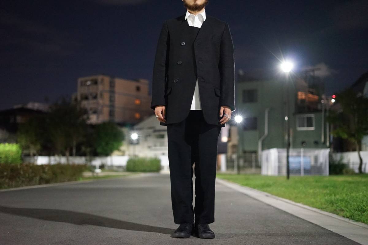 FRANK LEDER ARCHIVE ジャーマンレザー コート XS 黒 定価13.8万 
