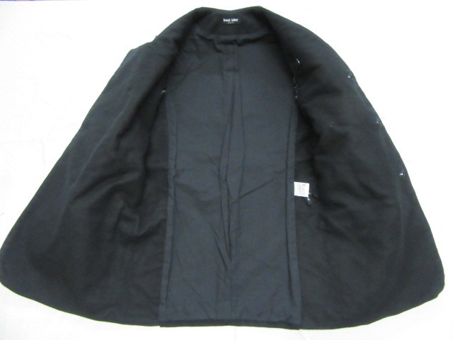 FRANK LEDER ARCHIVE ジャーマンレザー コート XS 黒 定価13.8万 