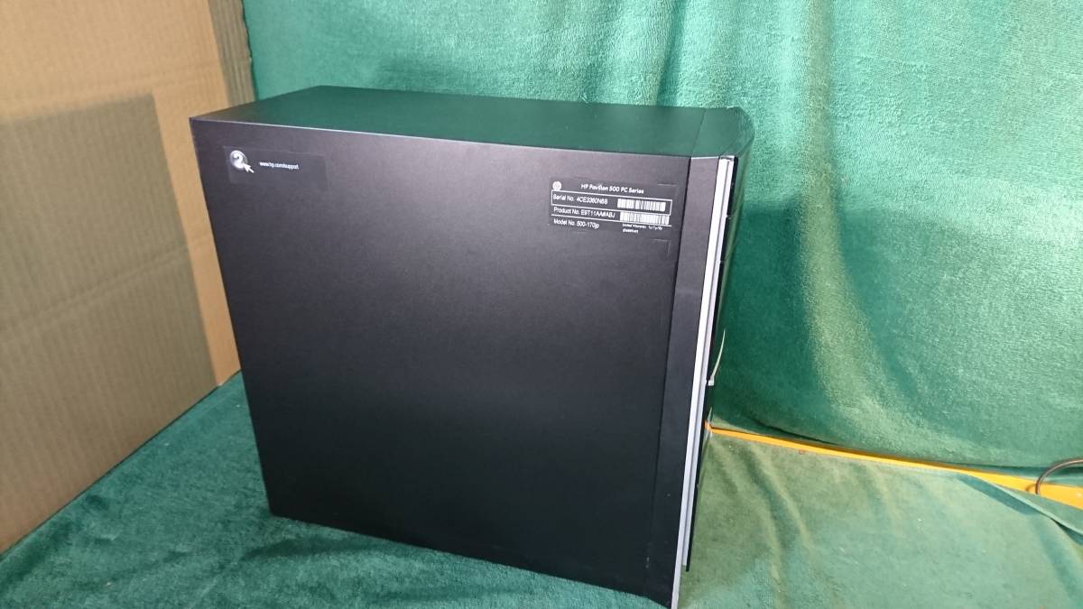□560 HP Pavilion 500-170jp Core i7-4770 3.40GHz haswell 8GB HDD無 動作品