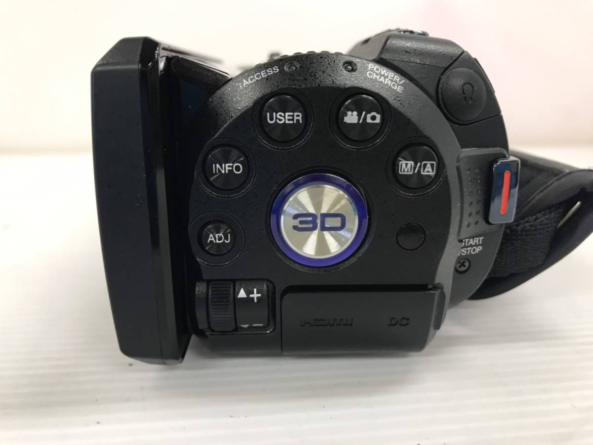送料込】JVC 3Dハイビジョンムービーカメラ Everio GS-TD1【ワケあり