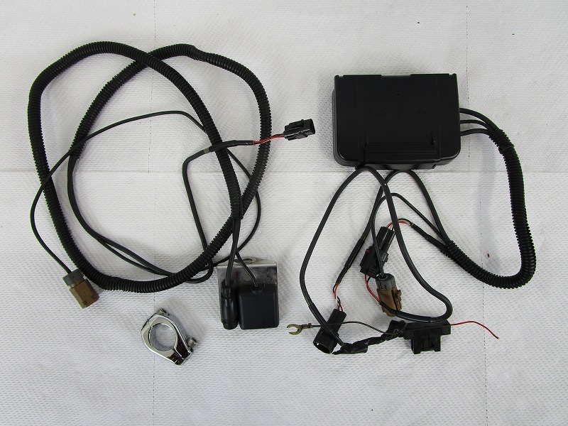 二輪 バイク 分離 別体 ETC JRM-11 日本無線 中古 ハンドルクランプ