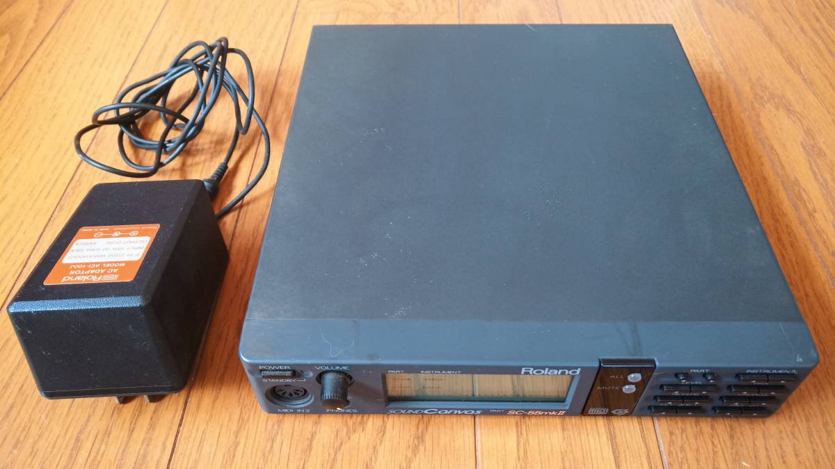 Roland 音源モジュール SOUNDCanvas SC-55MKII(SC-55MK2)ジャンク品