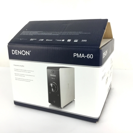 オーディオ機器 2472【DENON】PMA-60 プリメインアンプ シルバー/ブラック