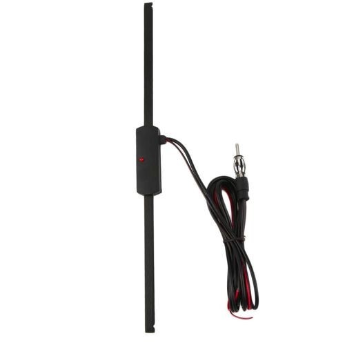 ★得得★VIGORSTRENG 自動車用アンテナブースター用フロントガラスマウントカー電子AM-FMラジオ信号用アンプアンテナA_1