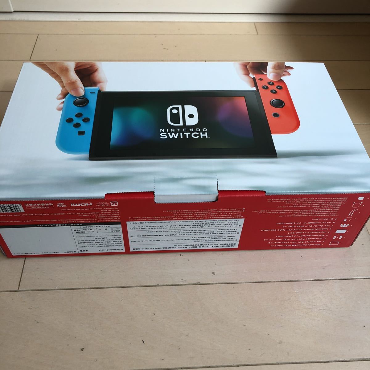 新品 未使用 ニンテンドー スイッチ 本体 ネオンブルー／ネオンレッド
