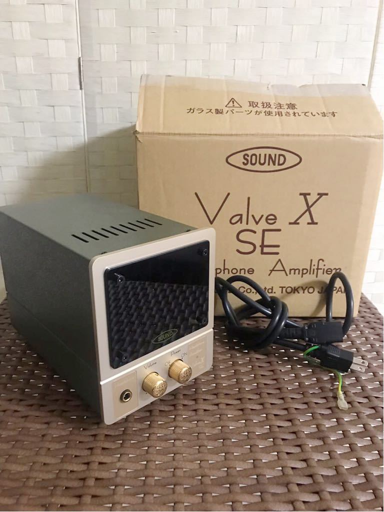 真空管ヘッドホンアンプ 東京サウンド ValveX-SE SOUND 東京 美品TOKYO