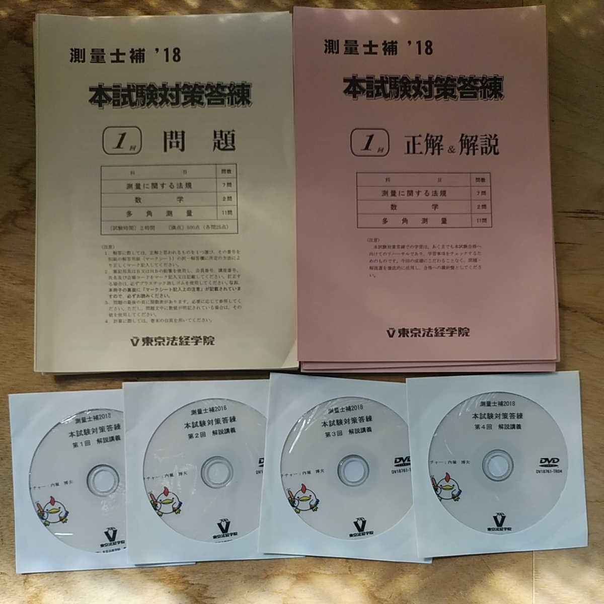 東京法経学院 測量士補 最短合格講座 2026 新品 【オフィシャル