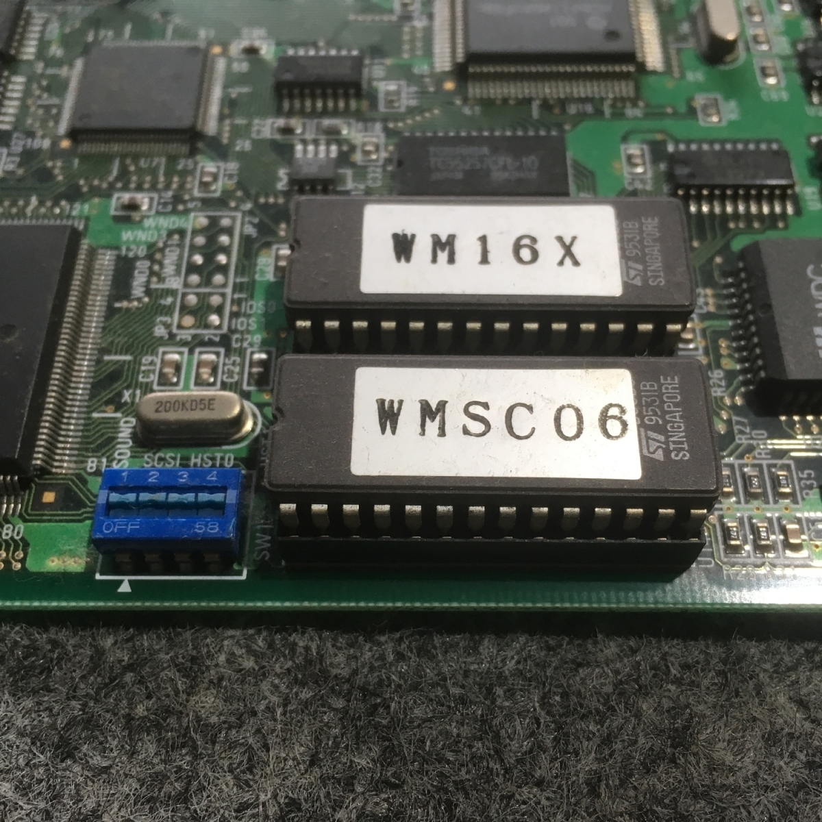 送ネコポス250円】QVision WaveMaster 86音源互換サウンド＋SCSIボード