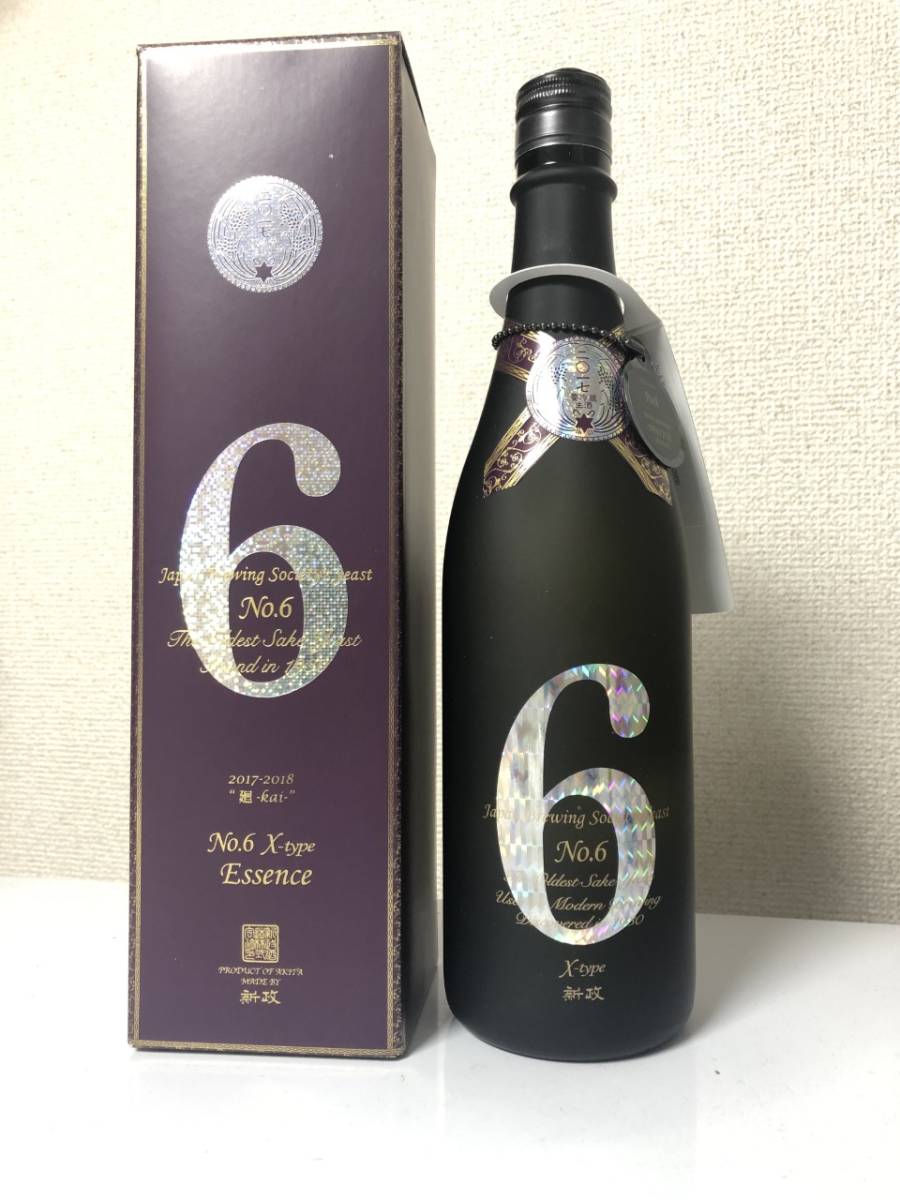 No.6 X-type ◇新政◇NO.6◇X-type◇日本酒◇750ml◇2019.2◇未開栓