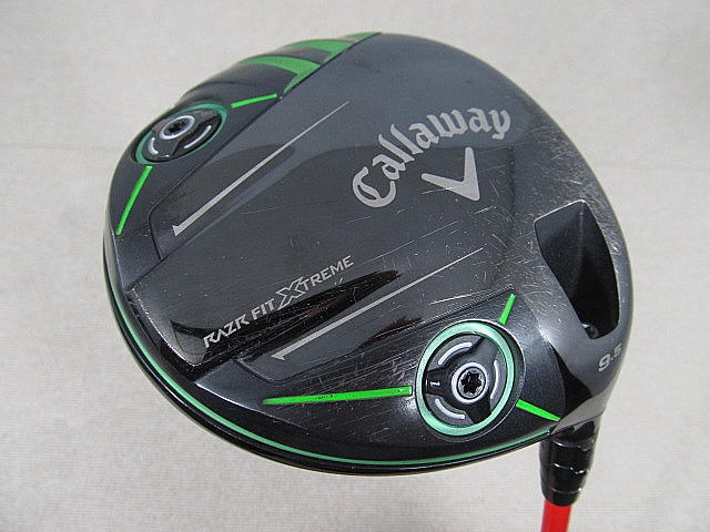 即決 中古キャロウェイ RAZR(レイザー) FIT エクストリーム ドライバー (日本仕様) 1W ツアーAD DJ-6[4604