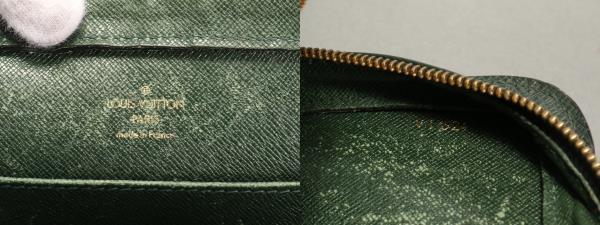 1円 定価154，440円 ルイヴィトン タイガ レザー セカンド バッグ 革 バイカル クラッチ メンズ ビジネス 通勤 本革 グリーン ハンド YR16