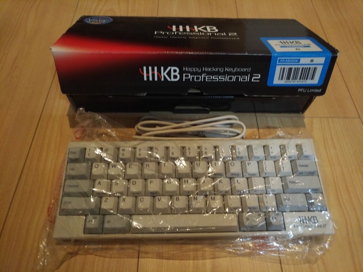 中古 Happy Hacking Keyboard Professional2 PD-KB400B キーボード 