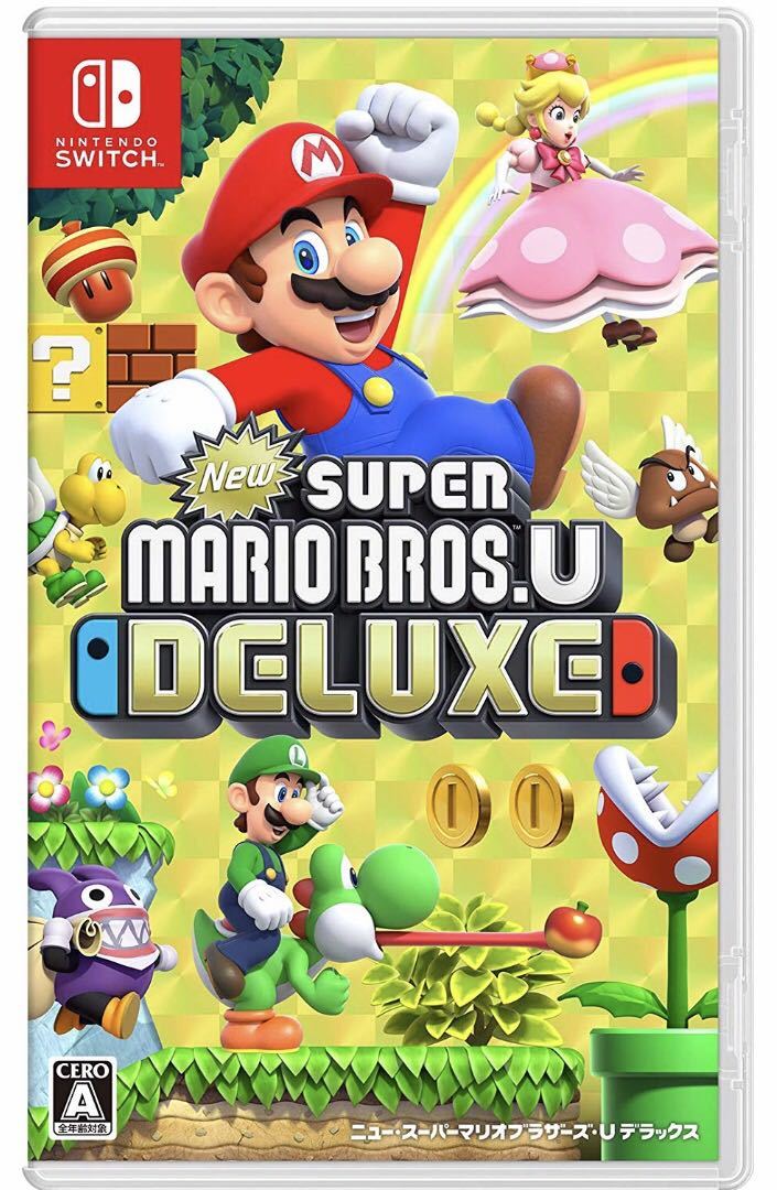 【即決5290円】新品★New スーパーマリオブラザーズ U デラックス★ニンテンドースイッチ SWITCH★未開封★スイッチ★