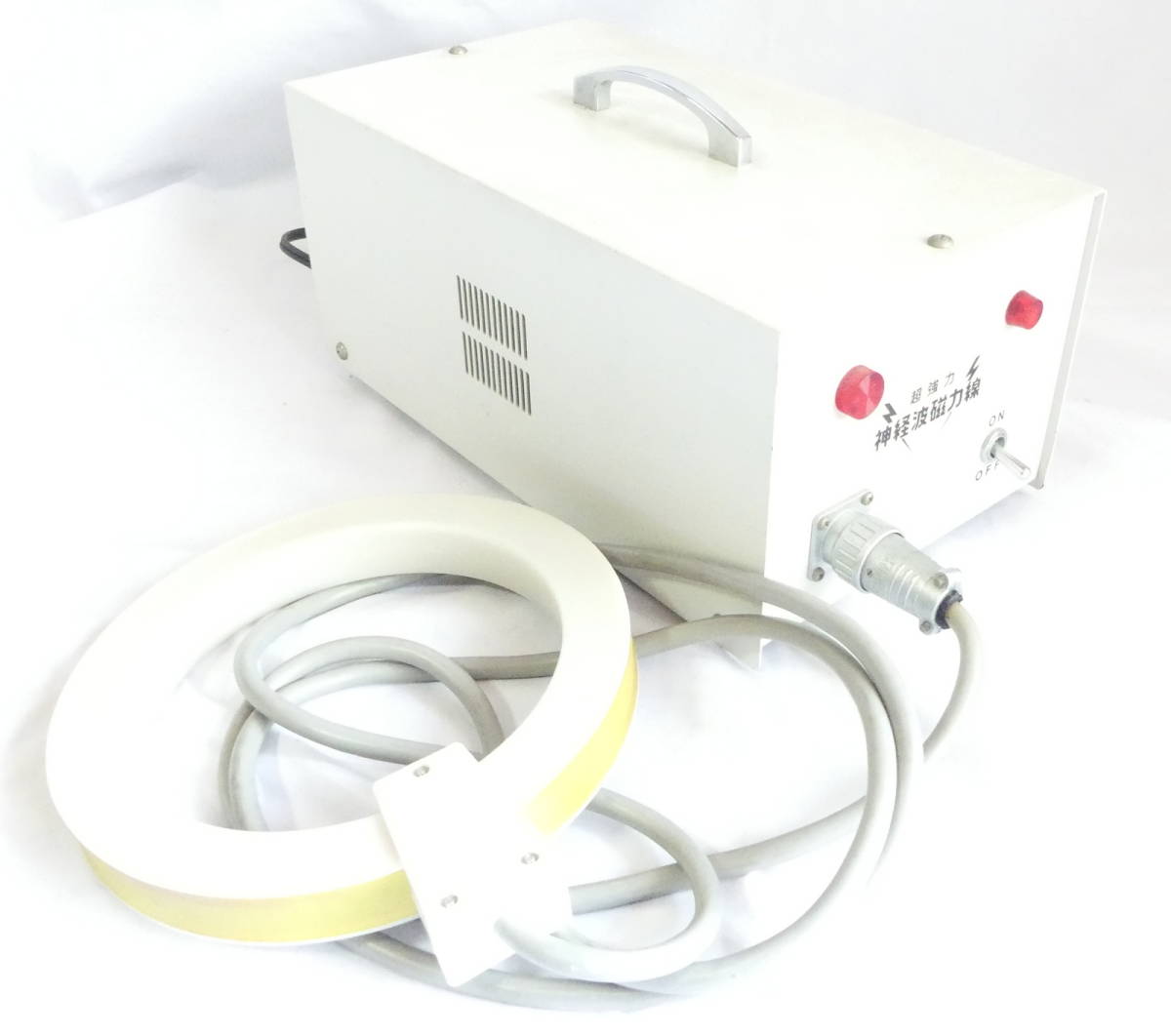 希少品！北野電機 超強力【神経波磁力線発生器 Mリング】政木研究所 