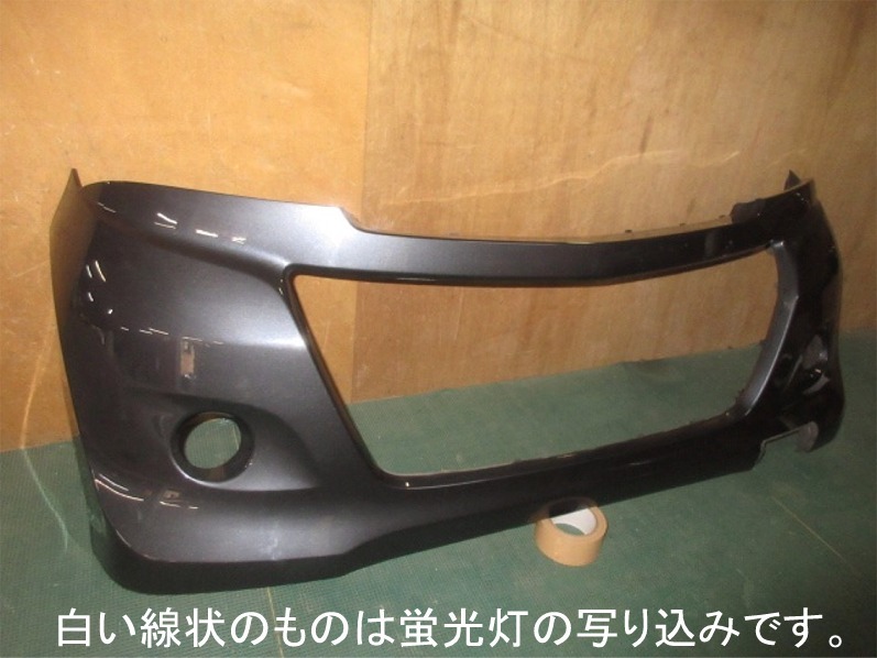 5886 良品 MK21S パレットSW フロントバンパー ZLY グレー Yahoo