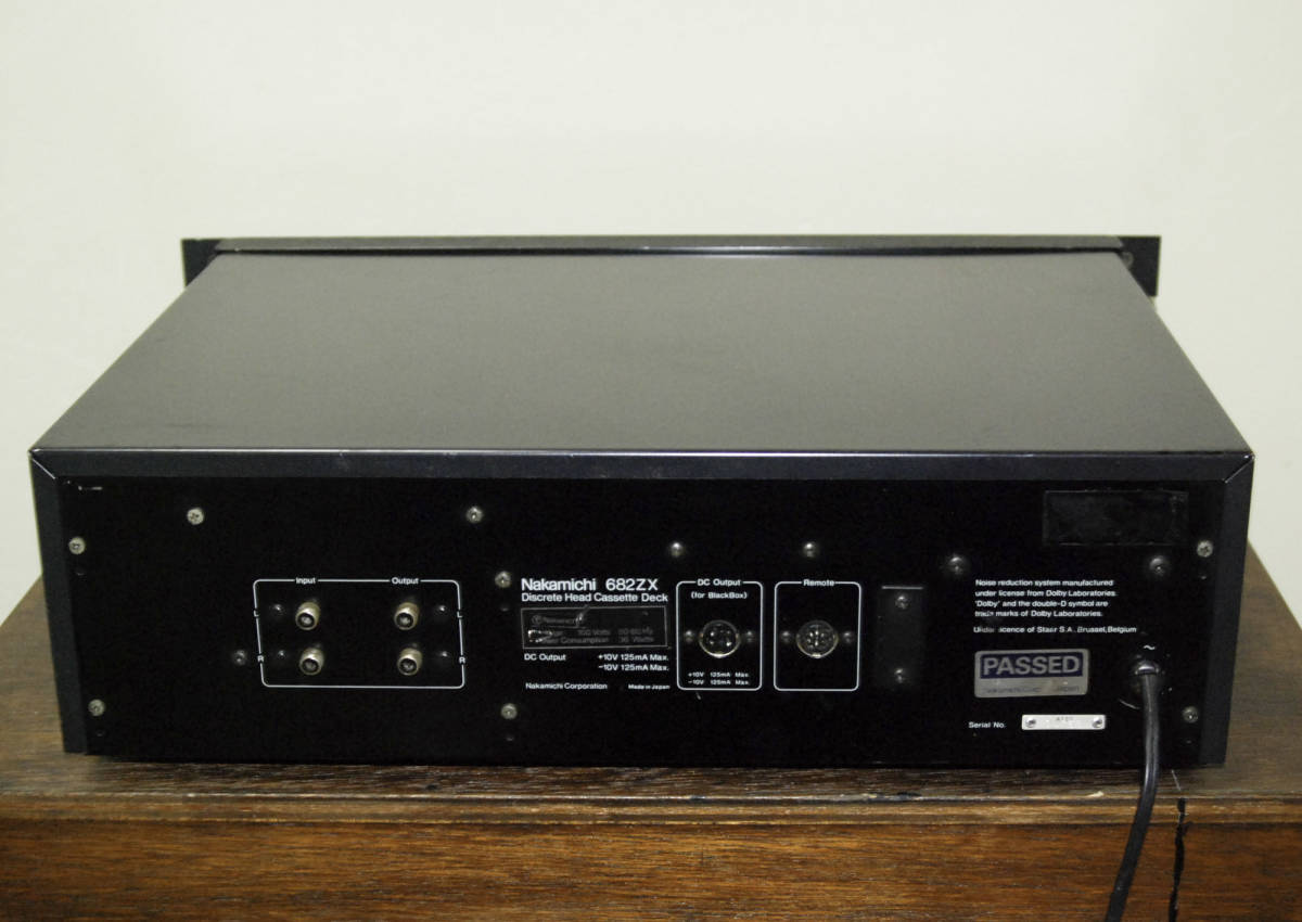 確認用 廉価 □□ Nakamichi 682ZX ジャンク ナカミチカセットデッキ