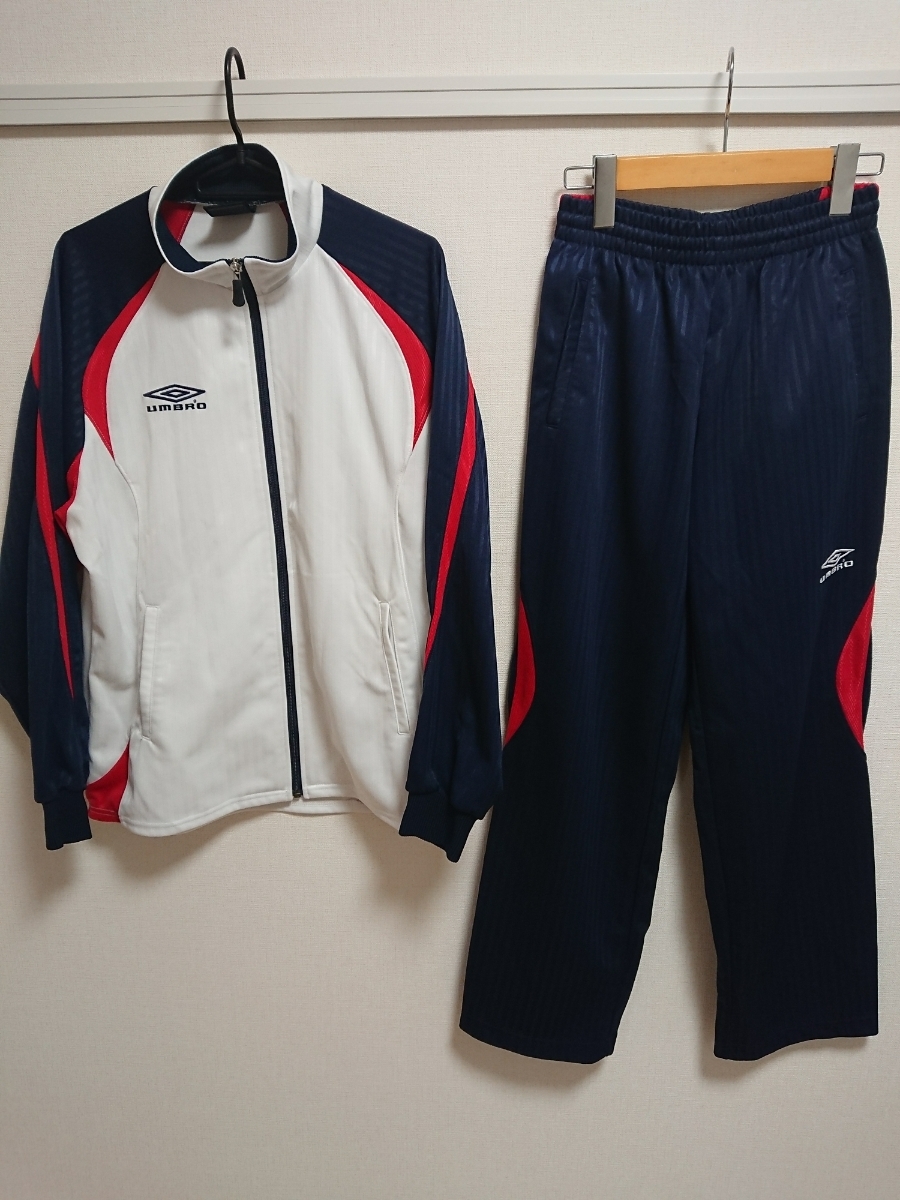 アンブロ ジャージ | 女の子 トレーニングウェア PACKはじめてジャージジャケット 【美品 即決】UMBRO ジャージ 上下セット 160 アンブロ サッカー フットサル トレーニングウェア 
