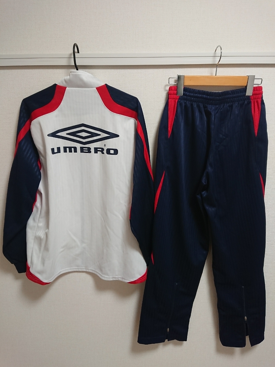 アンブロ ジャージ | 女の子 トレーニングウェア PACKはじめてジャージジャケット 【美品 即決】UMBRO ジャージ 上下セット 160 アンブロ サッカー フットサル トレーニングウェア 