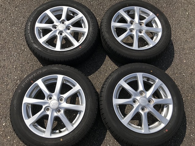 ダイハツ 純正 ホイール タイヤ4本 155/65R14 4穴 PCD100 14×4.5J +