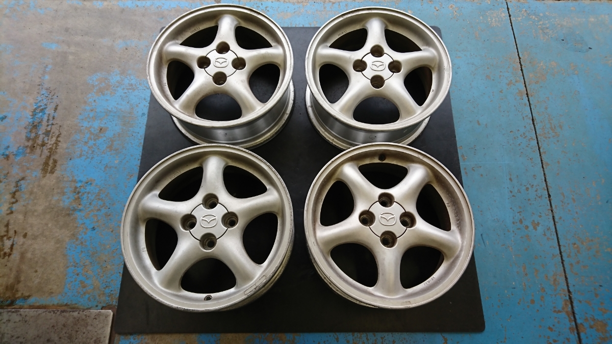 NBロードスター 純正 ENKEIアルミホイール 15inch 車 NBロードスター