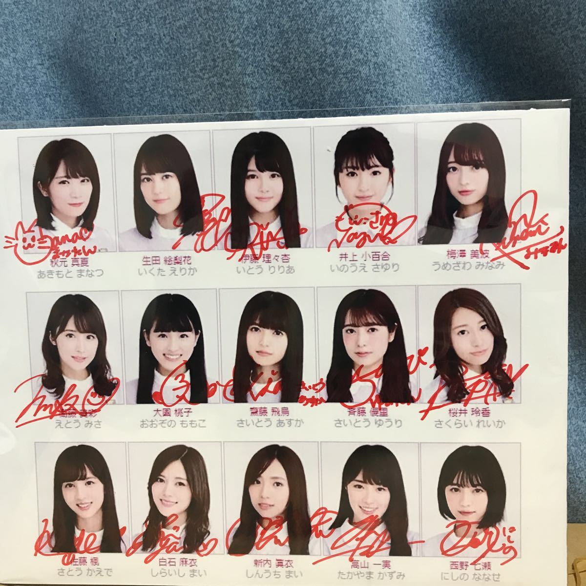 川田 裕美 直筆サイン入りチェキ アナウンサー