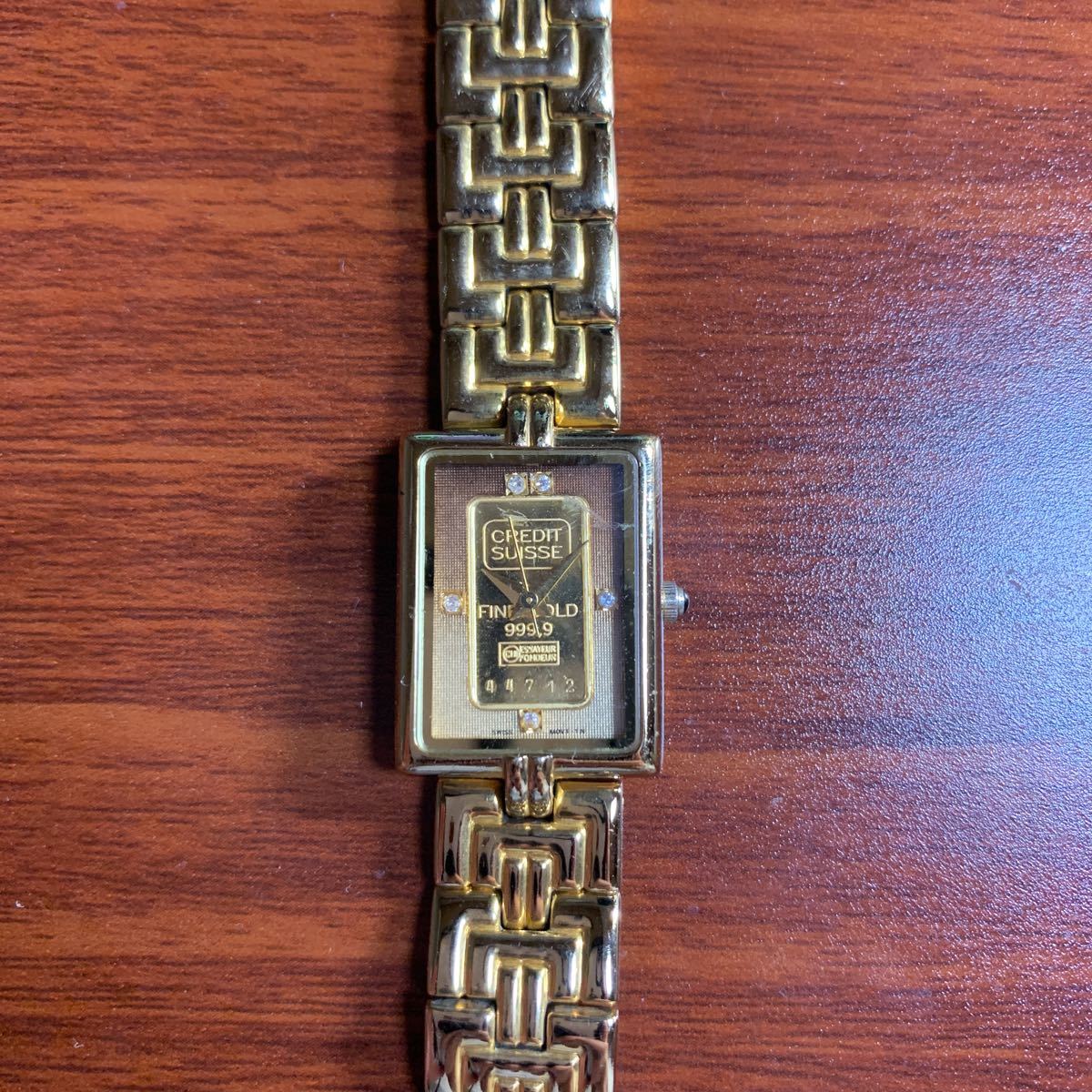 ELGIN インゴット 24K ゴールド エルジン 純金 クレディスイス - 時計 