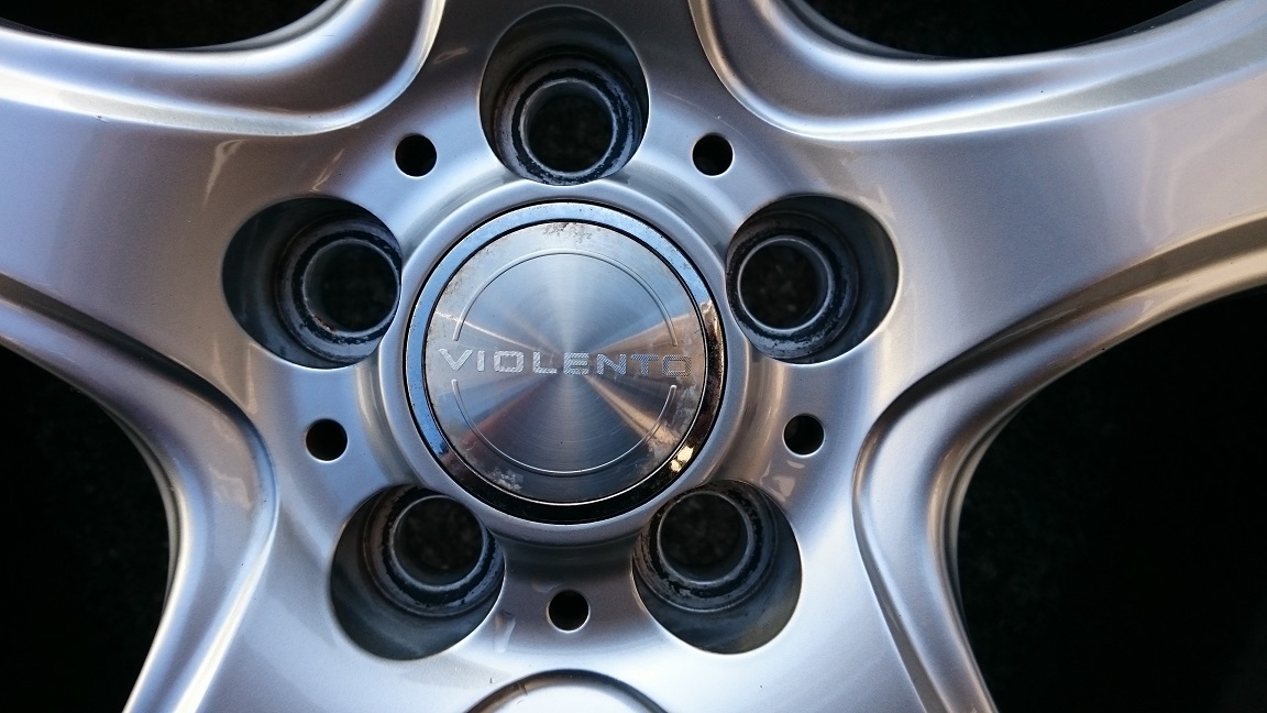 【1円スタート最落無し売り切り！！】スタッドレスホイールセット４本バリ山美品です♪【215/45R17】_2