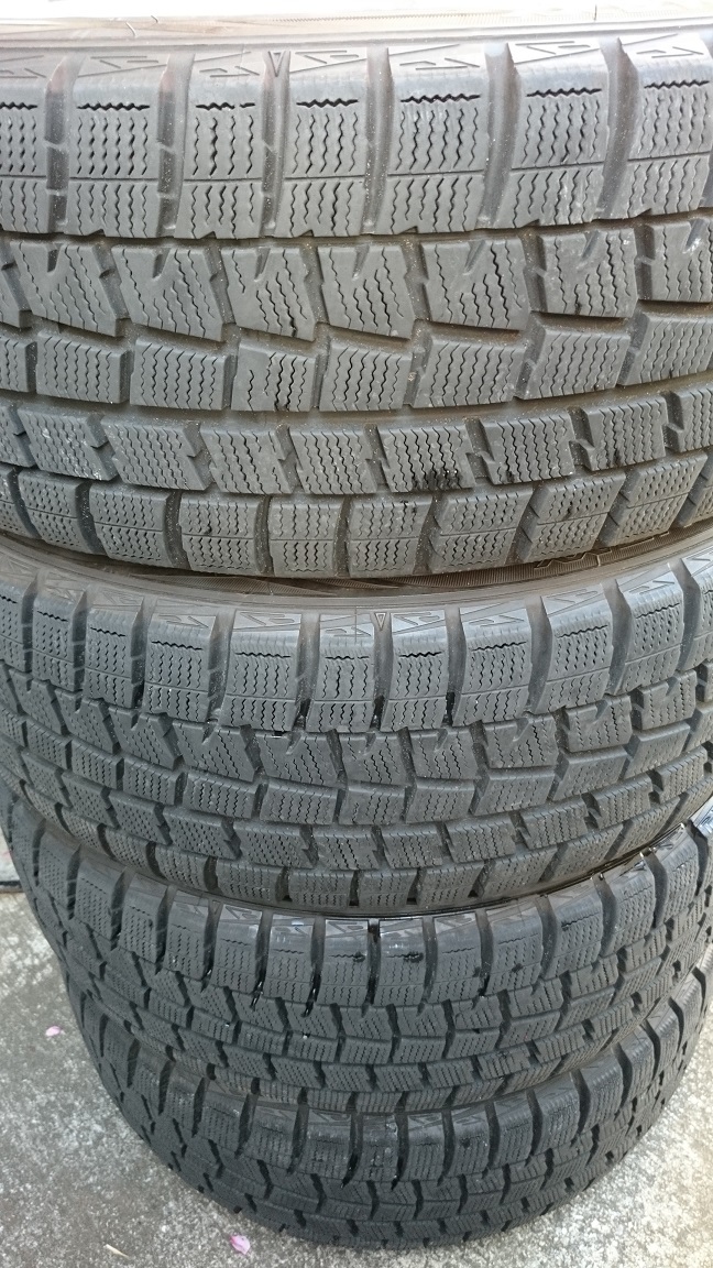 【1円スタート最落無し売り切り！！】スタッドレスホイールセット４本バリ山美品です♪【215/45R17】_6