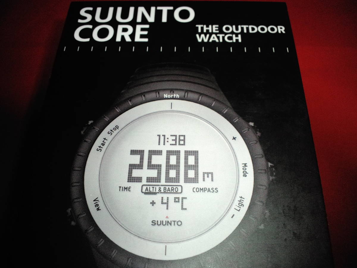 新品◇SUUNTO CORE◇ スントコア◇ SS0016636000◇ Core Glacier Gray 