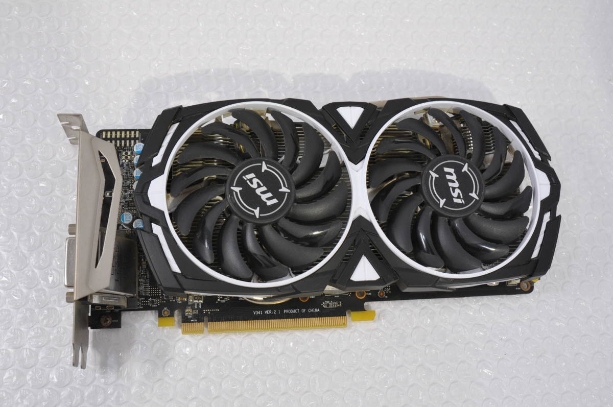 MSI製AMD RX 470 MINER 4G搭載のビデオカード_1