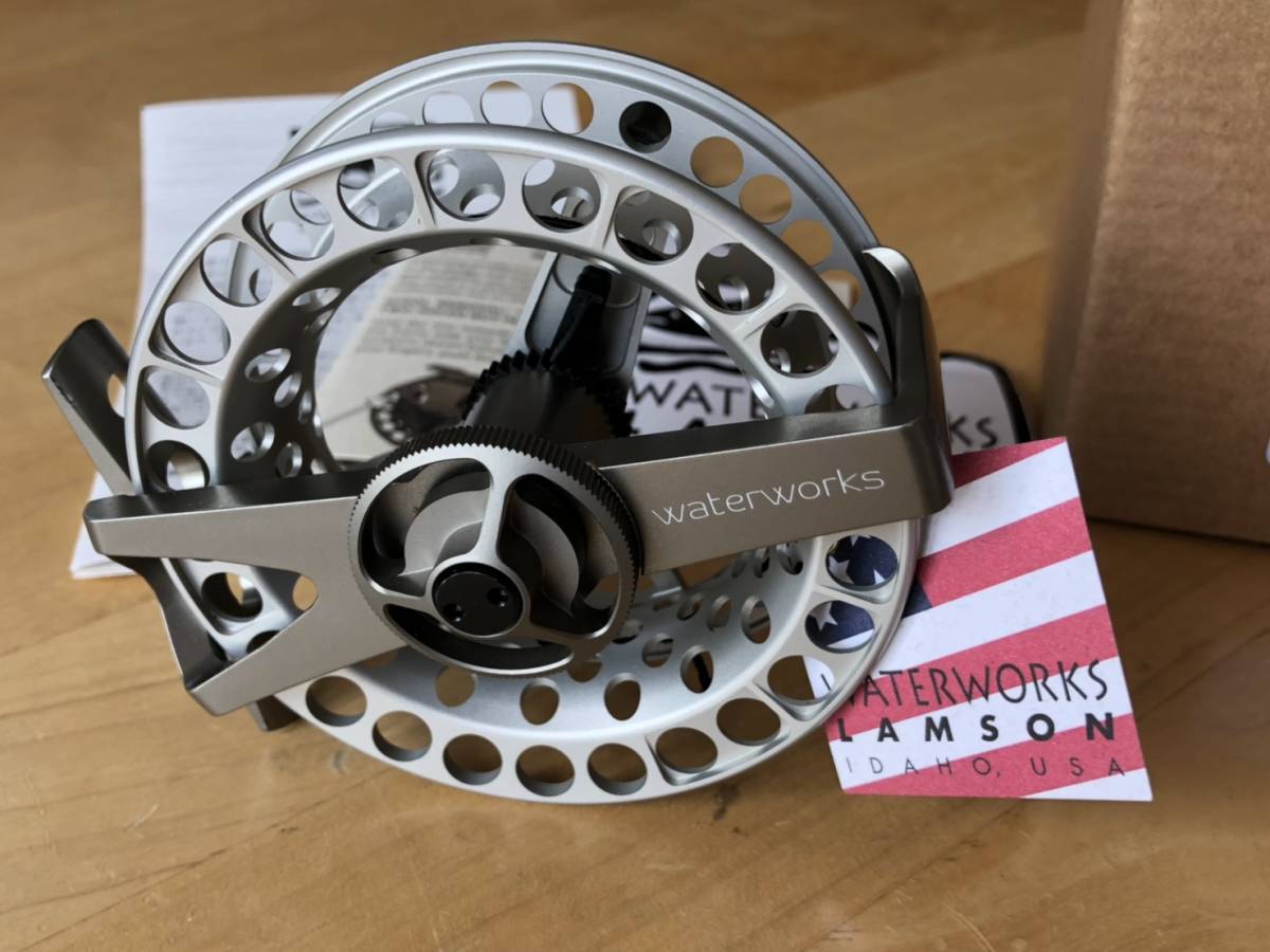 ほぼ新品）Waterworks Lamson Force SL Ⅱ （F1 WF4) フライリール