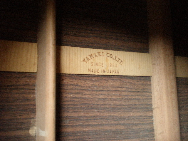 YAMAKI/ヤマキ アコースティックギター（ハードケース付）【2】_4