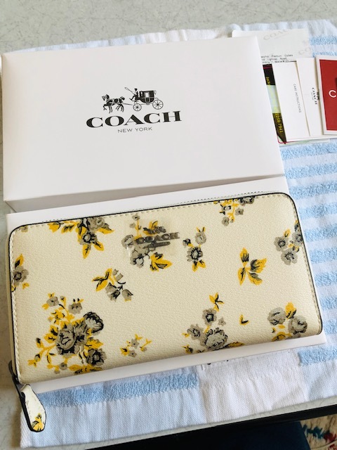 通販 花 柄 coach 長財布 レディース コーチ COACH 長財布 花柄