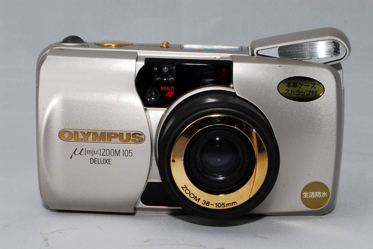 89【オリンパス ミュー】OLYMPUS μ ZOOM 105 DELUXE【極上美品