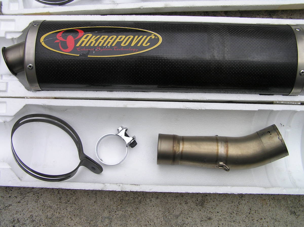 ホンダ VTR1000用 AKRAPOVIC 社外マフラー 京都より 【公式通販】