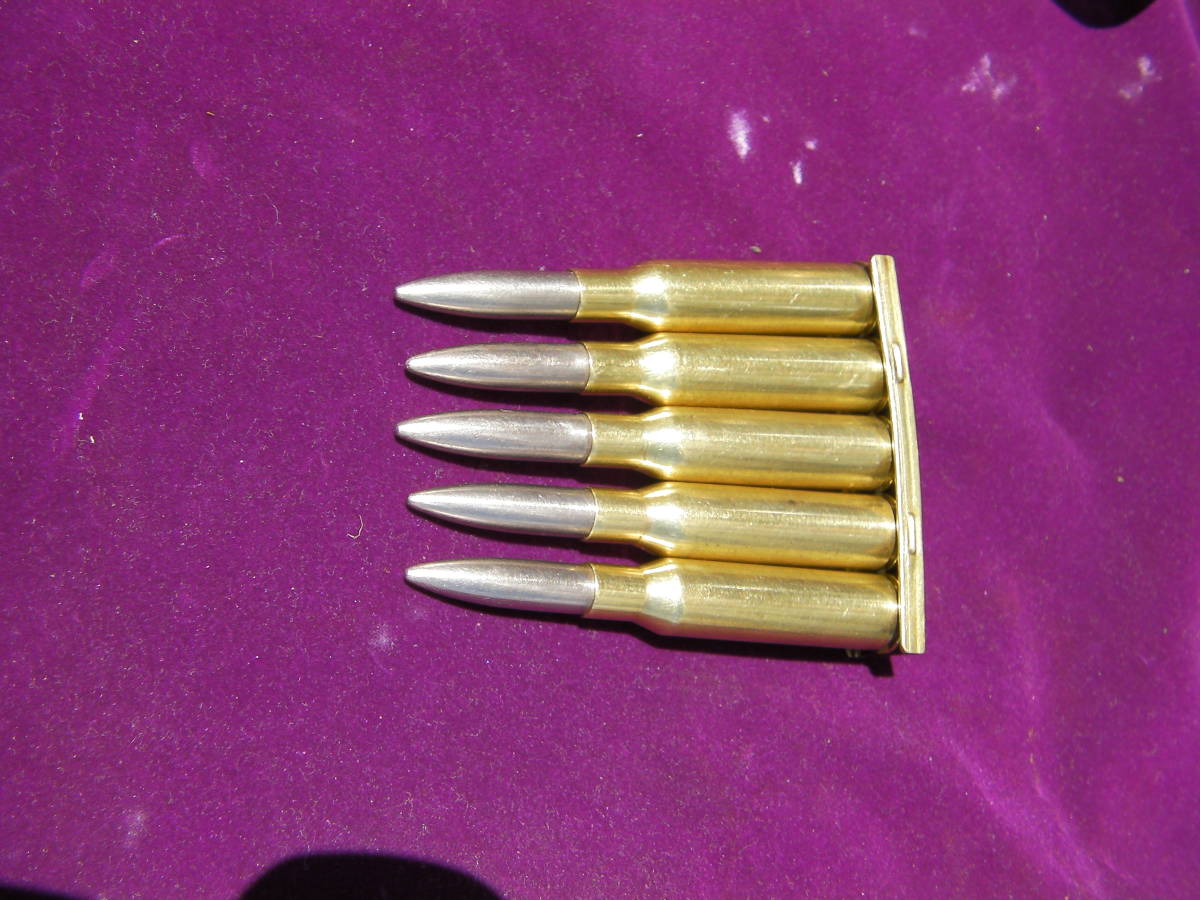 三八式小銃弾 5発クリップ付き 砲弾/薬莢 SU-06(ミリタリー)｜売買されたオークション情報、yahooの商品情報をアーカイブ公開 ...