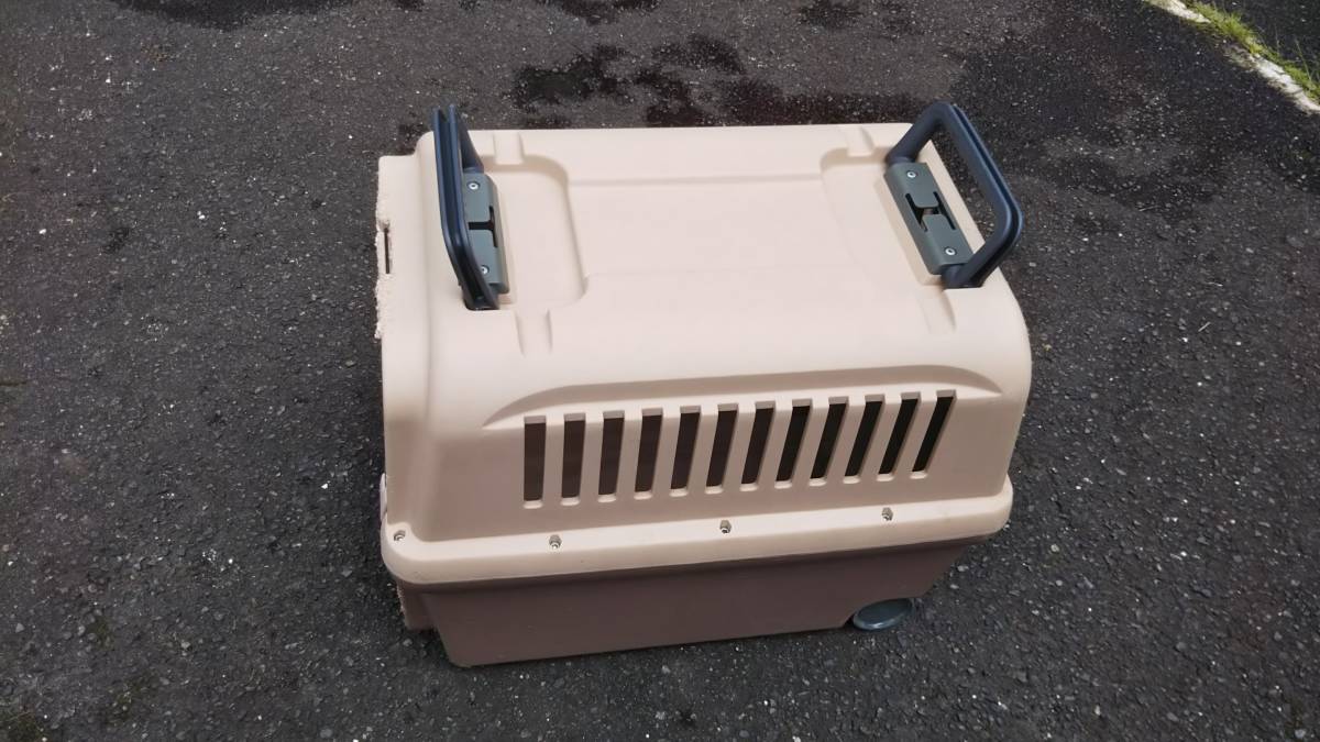 リッチェル キャンピングキャリー Lサイズ 中型犬 ダークブラウン _10