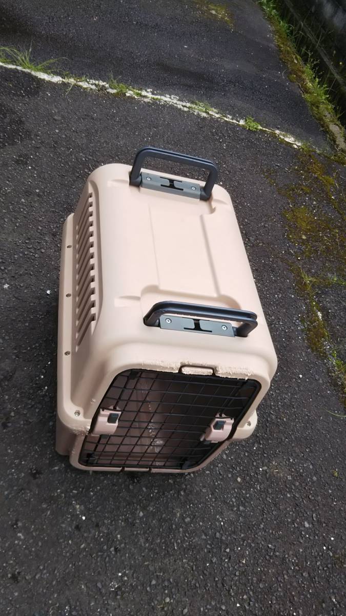 リッチェル キャンピングキャリー Lサイズ 中型犬 ダークブラウン _2