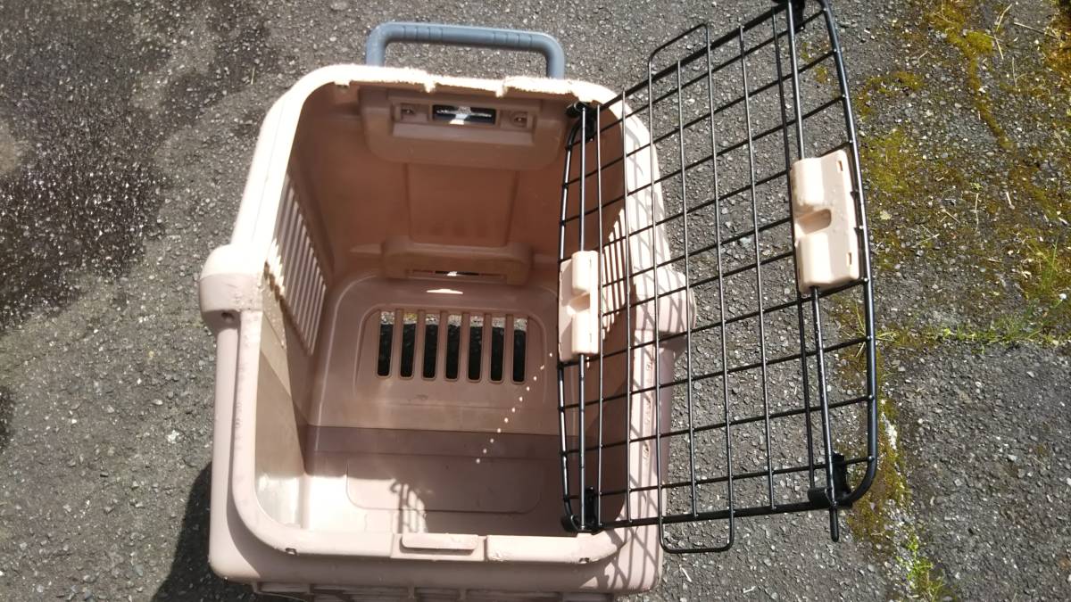 リッチェル キャンピングキャリー Lサイズ 中型犬 ダークブラウン _3