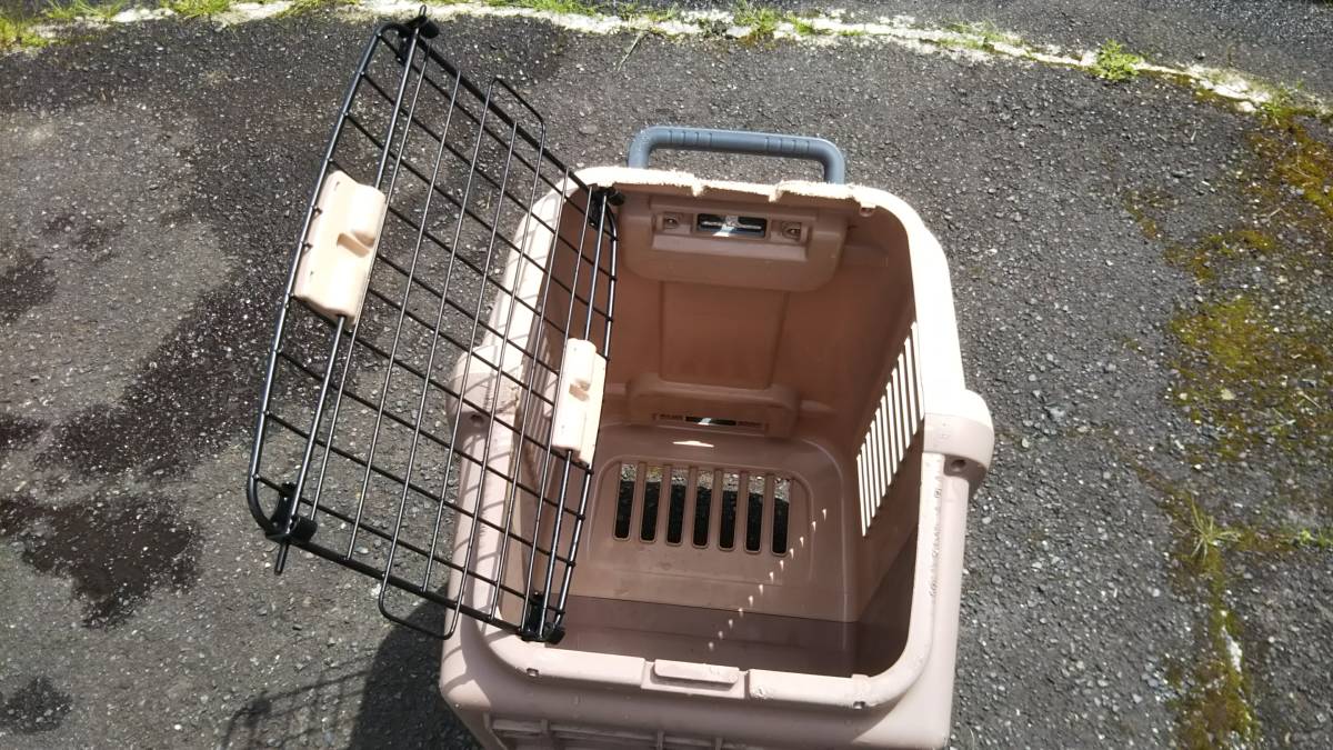 リッチェル キャンピングキャリー Lサイズ 中型犬 ダークブラウン _8