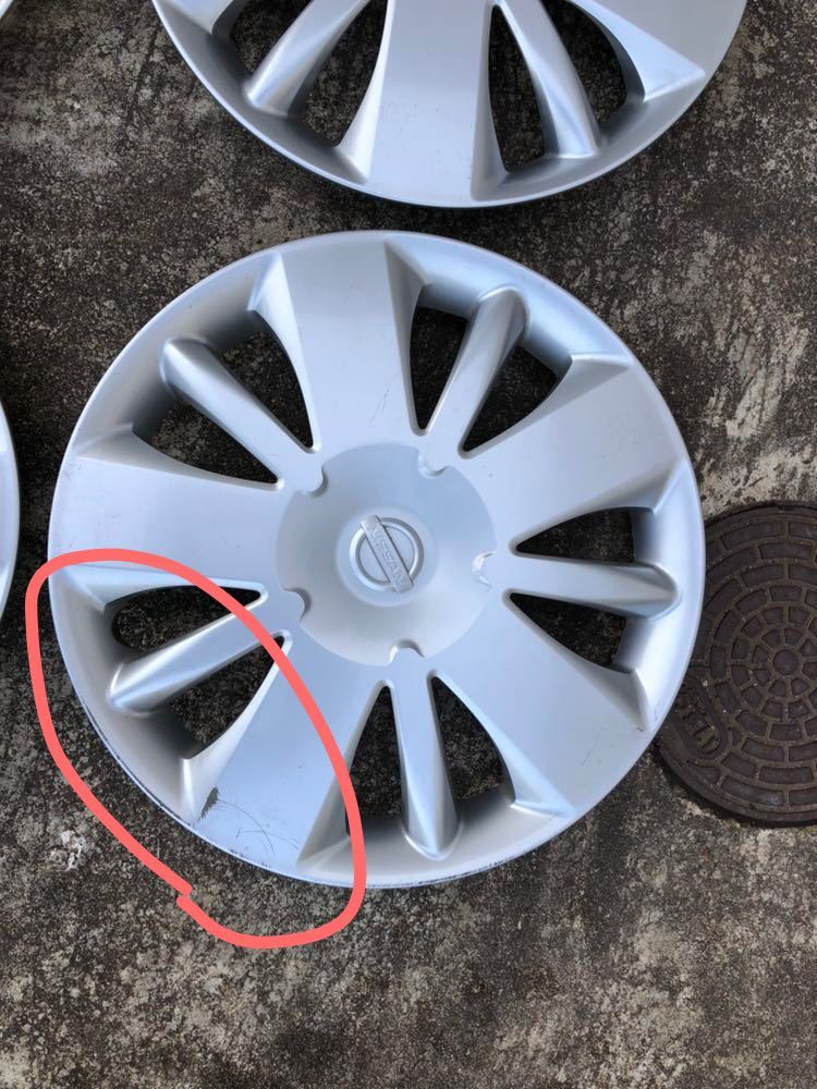 NV200 純正ホイールキャップ M20 4枚セット_5