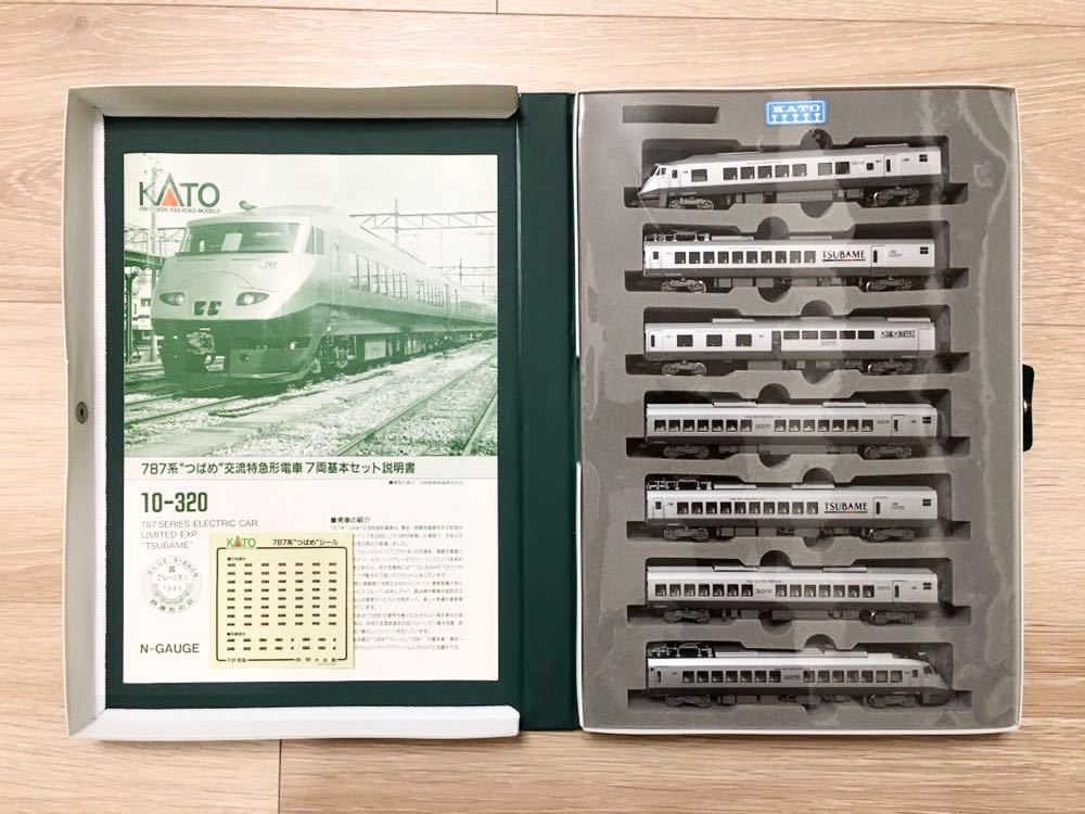 KATO 10-320 787系 つばめ 交流特急形電車 KATO 10-320 787系つばめ 交流特急形電車 鉄道模型 【公式通販】