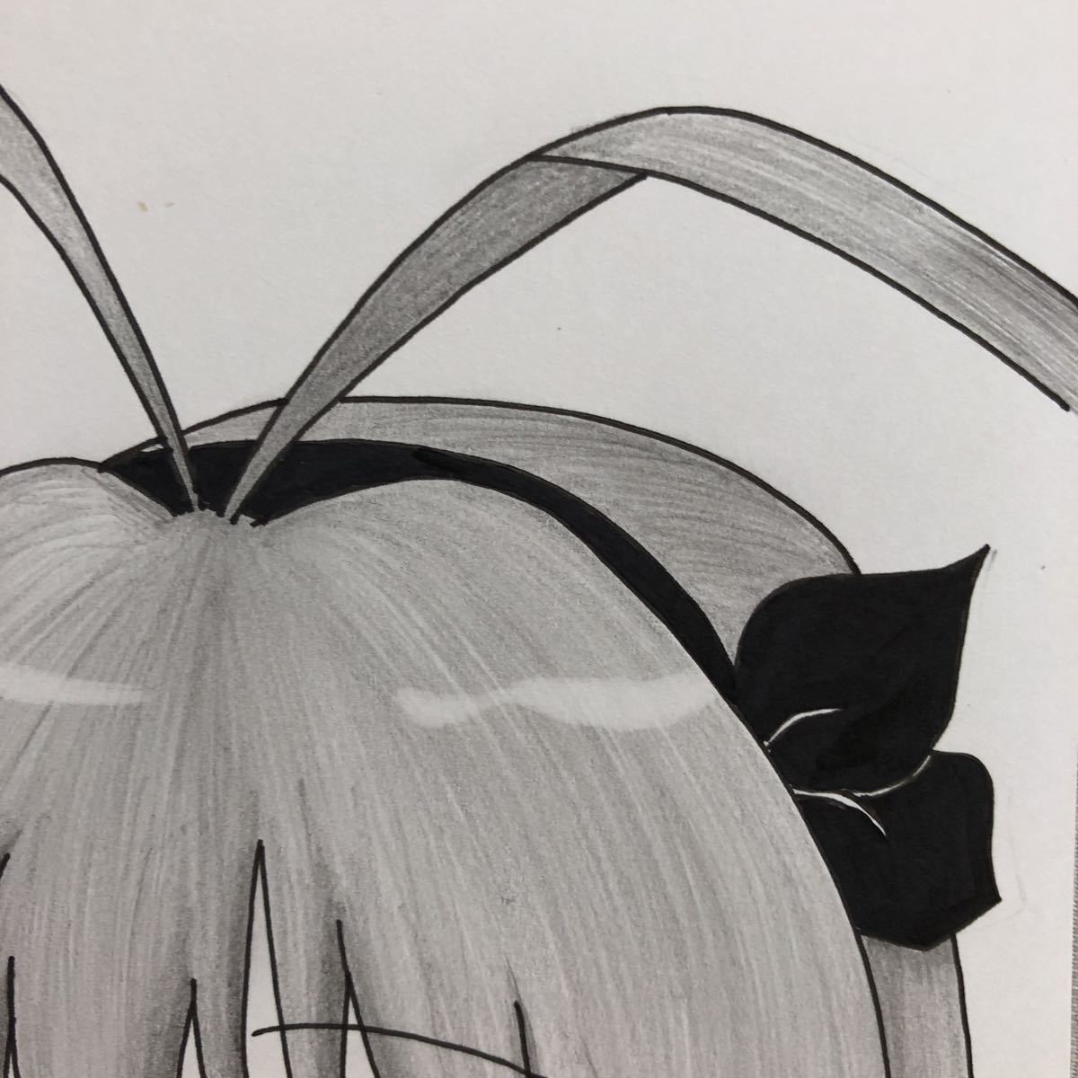 手描き イラスト のんのんびより れんちょん 不思議の国のアリス風 長閑な国のれんちゃん うさぎさんに名前をつけますのん モノクロ 手描きイラスト 売買されたオークション情報 Yahooの商品情報をアーカイブ公開 オークファン Aucfan Com