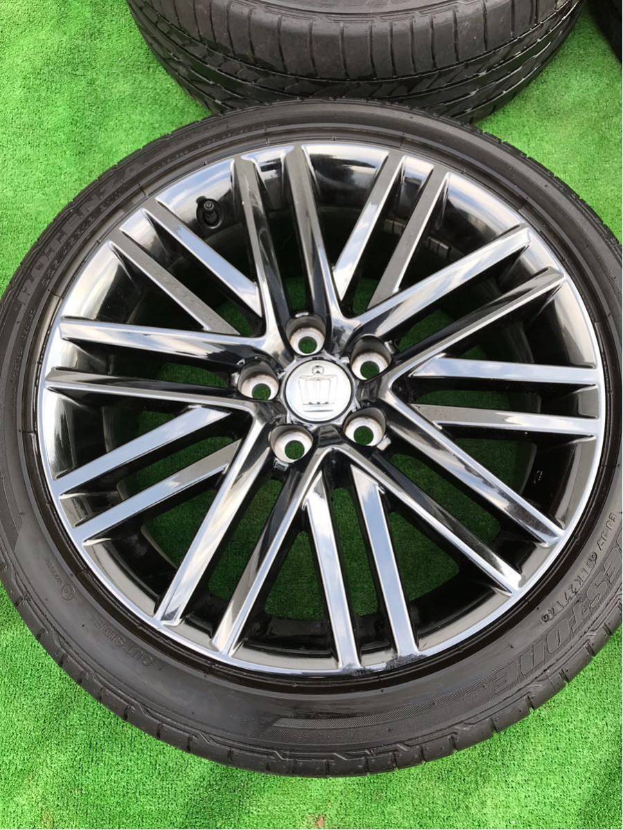 210系クラウン 18インチ ブラックスパッタリング 210クラウン