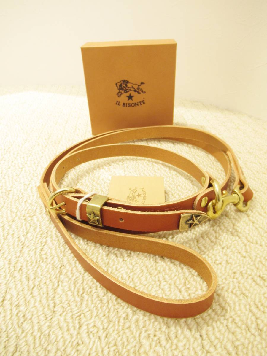 イルビゾンテ 犬用品 IL BISONTE 首輪 レア！ILBISONTE ペット レア 本