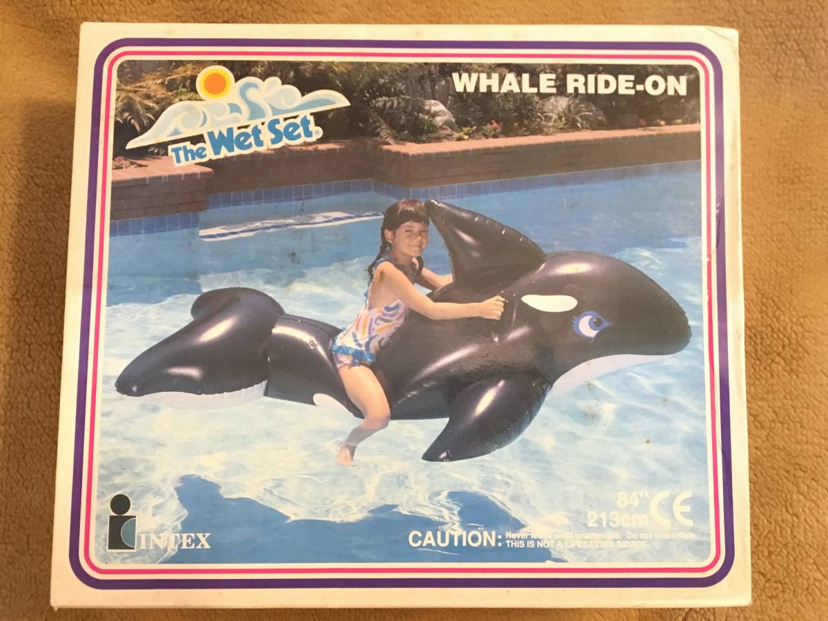 クジラフロート 浮き輪 wet なつかしい set製 レア