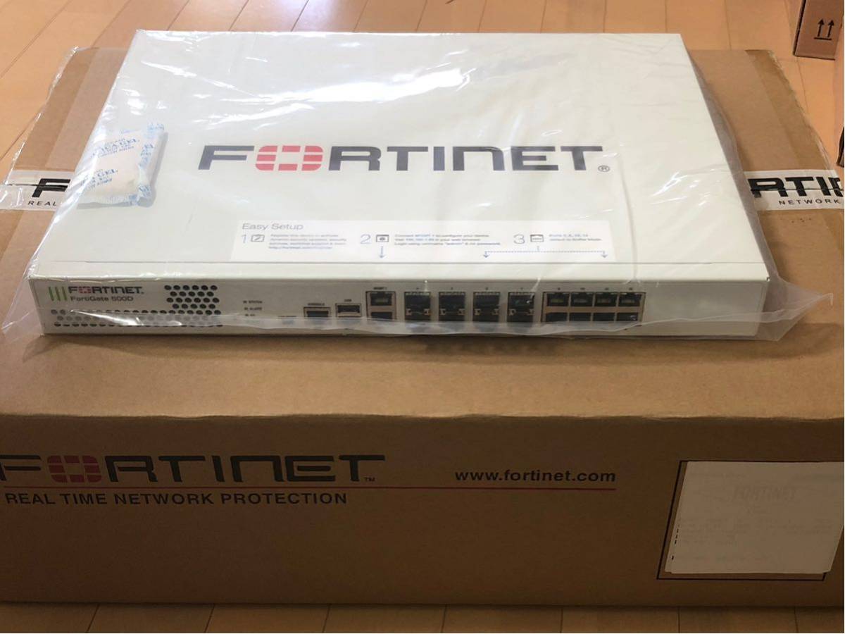 Fortinet フォーティネット FORTIGATE FG-500D ファイヤーウォール(ルーター)｜売買されたオークション情報、yahoo ...